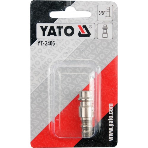 Быстросъемный переходник 10мм, 3/8" YATO YT-2406